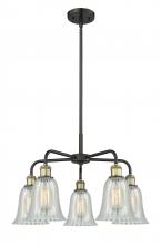Innovations Lighting 516-5CR-BAB-G2811 - Hanover - 5 Light - 24 inch - Black Antique Brass - Chandelier