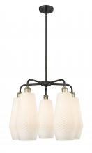 Innovations Lighting 516-5CR-BAB-G681-7 - Windham - 5 Light - 25 inch - Black Antique Brass - Chandelier