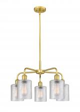 Innovations Lighting 516-5CR-SG-G112 - Cobbleskill - 5 Light - 23 inch - Satin Gold - Chandelier