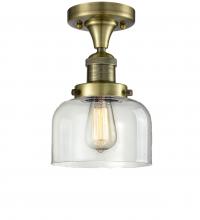 Innovations Lighting 517-1CH-AB-G72-LED - Bell - 1 Light - 8 inch - Antique Brass - Semi-Flush Mount