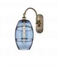 Innovations Lighting 518-1W-AB-G557-8BL - Vaz - 1 Light - 8 inch - Antique Brass - Adjustable Swing Arm