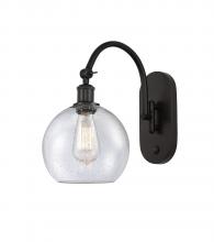 Innovations Lighting 518-1W-OB-G124-8 - Athens - 1 Light - 8 inch - Oil Rubbed Bronze - Adjustable Swing Arm