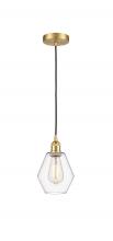 Innovations Lighting 616-1P-SG-G652-6 - Cindyrella - 1 Light - 6 inch - Satin Gold - Cord hung - Mini Pendant