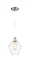 Innovations Lighting 616-1P-SN-G652-8 - Cindyrella - 1 Light - 8 inch - Brushed Satin Nickel - Cord hung - Mini Pendant