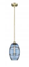 Innovations Lighting 616-1S-AB-G557-8BL - Vaz - 1 Light - 8 inch - Antique Brass - Stem hung - Mini Pendant