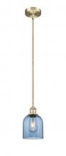 Innovations Lighting 616-1S-AB-G558-6BL - Bella - 1 Light - 6 inch - Antique Brass - Stem hung - Mini Pendant