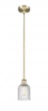 Innovations Lighting 616-1S-AB-G559-5CL - Bridal Veil - 1 Light - 5 inch - Antique Brass - Stem hung - Mini Pendant