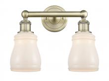Innovations Lighting 616-2W-AB-G391 - Ellery - 2 Light - 14 inch - Antique Brass - Bath Vanity Light