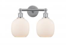 Innovations Lighting 616-2W-PC-G101 - Belfast - 2 Light - 15 inch - Polished Chrome - Bath Vanity Light