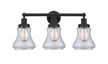 Innovations Lighting 616-3W-BK-G192 - Bellmont - 3 Light - 24 inch - Matte Black - Bath Vanity Light