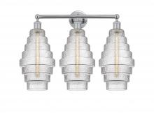 Innovations Lighting 616-3W-PC-G672-8 - Cascade - 3 Light - 26 inch - Polished Chrome - Bath Vanity Light