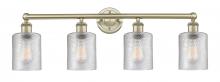 Innovations Lighting 616-4W-AB-G112 - Cobbleskill - 4 Light - 32 inch - Antique Brass - Bath Vanity Light
