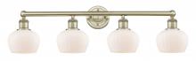 Innovations Lighting 616-4W-AB-G91 - Fenton - 4 Light - 34 inch - Antique Brass - Bath Vanity Light