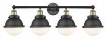 Innovations Lighting 616-4W-BAB-HFS-61-BK - Edison - 4 Light - 34 inch - Black Antique Brass - Bath Vanity Light