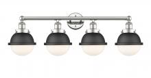 Innovations Lighting 616-4W-PN-HFS-61-BK - Edison - 4 Light - 34 inch - Polished Nickel - Bath Vanity Light