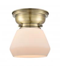 Innovations Lighting 623-1F-AB-G171 - Fulton - 1 Light - 7 inch - Antique Brass - Flush Mount