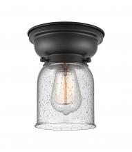 Innovations Lighting 623-1F-BK-G54 - Bell - 1 Light - 6 inch - Matte Black - Flush Mount