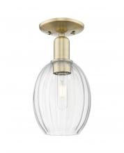 Innovations Lighting 716-1C-AB-G459-6CL - Preston Bulb - 1 Light - 6 inch - Antique Brass - Semi-Flush Mount