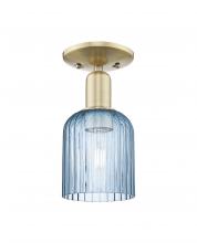 Innovations Lighting 716-1C-AB-G559-5BL - Bridal Veil - 1 Light - 6 inch - Antique Brass - Semi-Flush Mount