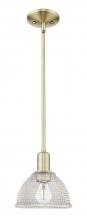 Innovations Lighting 716-1S-AB-G422 - Arietta - 1 Light - 8 inch - Antique Brass - Stem hung - Mini Pendant