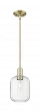 Innovations Lighting 716-1S-AB-G460-7CL - Preston Cylinder - 1 Light - 6 inch - Antique Brass - Mini Pendant