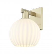 Innovations Lighting 716-1W-AB-G1217-8WV - White Venetian - 1 Light - 8 inch - Antique Brass - Sconce