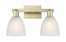 Innovations Lighting 716-2W-AB-G381 - Castile - 2 Light - 17 inch - Antique Brass - Bath Vanity Light