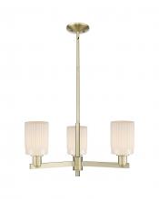Innovations Lighting 716-3CR-AB-G341 - Hadley - 3 Light - 26 inch - Antique Brass - Stem hung - Pendant
