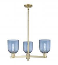 Innovations Lighting 716-3CR-AB-G558-6BL - Bella - 3 Light - 27 inch - Antique Brass - Stem hung - Pendant