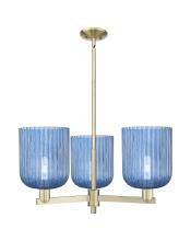 Innovations Lighting 716-3CR-AB-G559-8BL - Bridal Veil - 3 Light - 30 inch - Antique Brass - Pendant