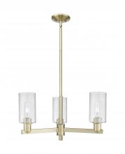 Innovations Lighting 716-3CR-AB-G804 - Clymer - 3 Light - 26 inch - Antique Brass - Stem hung - Pendant