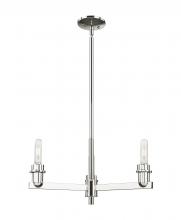 Innovations Lighting 716-3CR-PN - Arcadia - 3 Light - 24 inch - Brushed Polished Nickel - Pendant