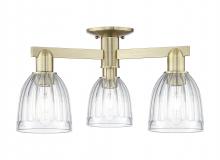 Innovations Lighting 716-3F-AB-G442 - Brookfield - 3 Light - 23 inch - Antique Brass - Semi-Flush Mount
