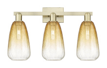 Innovations Lighting 716-3W-AB-G480-6AM - Brookhaven Almond - 3 Light - 26 inch - Antique Brass - Bath Vanity Light