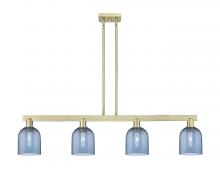 Innovations Lighting 716-4I-AB-G558-6BL - Bella - 4 Light - 48 inch - Antique Brass - Stem hung - Island Light