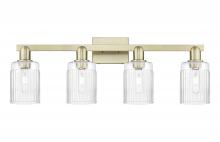 Innovations Lighting 716-4W-AB-G342 - Hadley - 4 Light - 32 inch - Antique Brass - Bath Vanity Light