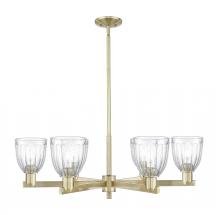 Innovations Lighting 716-6CR-AB-G442 - Brookfield - 6 Light - 36 inch - Antique Brass - Stem hung - Chandelier