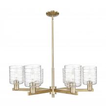 Innovations Lighting 716-6CR-CB-G1113 - Cobbleskill - 6 Light - 35 inch - Champagne Bronze - Stem hung - Chandelier