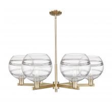 Innovations Lighting 716-6CR-CB-G556-10CL - Rochester - 6 Light - 40 inch - Champagne Bronze - Stem hung - Chandelier