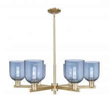 Innovations Lighting 716-6CR-CB-G558-6BL - Bella - 6 Light - 35 inch - Champagne Bronze - Stem hung - Chandelier