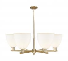 Innovations Lighting 716-6CR-CB-GBD-91 - Bristol - 6 Light - 39 inch - Champagne Bronze - Stem hung - Chandelier