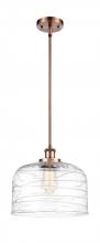 Innovations Lighting 916-1S-AC-G713-L - Bell - 1 Light - 12 inch - Antique Copper - Mini Pendant