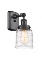 Innovations Lighting 916-1W-BK-G513 - Bell - 1 Light - 5 inch - Matte Black - Sconce
