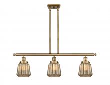 Innovations Lighting 916-3I-BB-G146 - Chatham - 3 Light - 36 inch - Brushed Brass - Stem Hung - Island Light