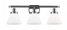 Innovations Lighting 916-3W-PC-G41 - Cone - 3 Light - 28 inch - Polished Chrome - Bath Vanity Light