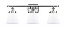 Innovations Lighting 916-3W-SN-G61 - Cone - 3 Light - 26 inch - Brushed Satin Nickel - Bath Vanity Light