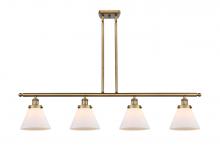Innovations Lighting 916-4I-BB-G41 - Cone - 4 Light - 48 inch - Brushed Brass - Stem Hung - Island Light