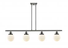 Innovations Lighting 916-4I-OB-G201-6 - Beacon - 4 Light - 48 inch - Oil Rubbed Bronze - Stem Hung - Island Light