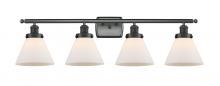 Innovations Lighting 916-4W-BK-G41 - Cone - 4 Light - 38 inch - Matte Black - Bath Vanity Light