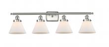 Innovations Lighting 916-4W-SN-G41 - Cone - 4 Light - 38 inch - Brushed Satin Nickel - Bath Vanity Light